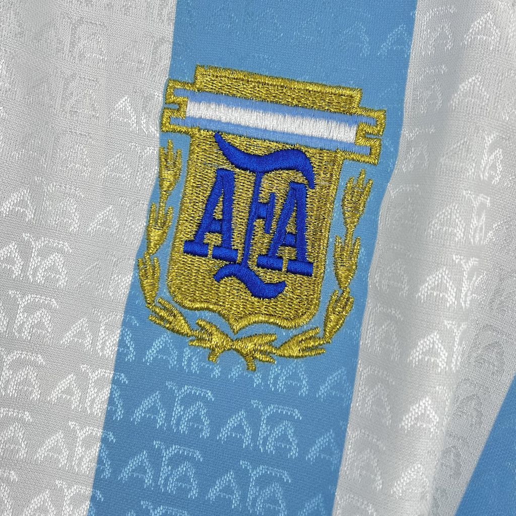 Camisa Argentina Titular 1996 - Versão (Retrô)