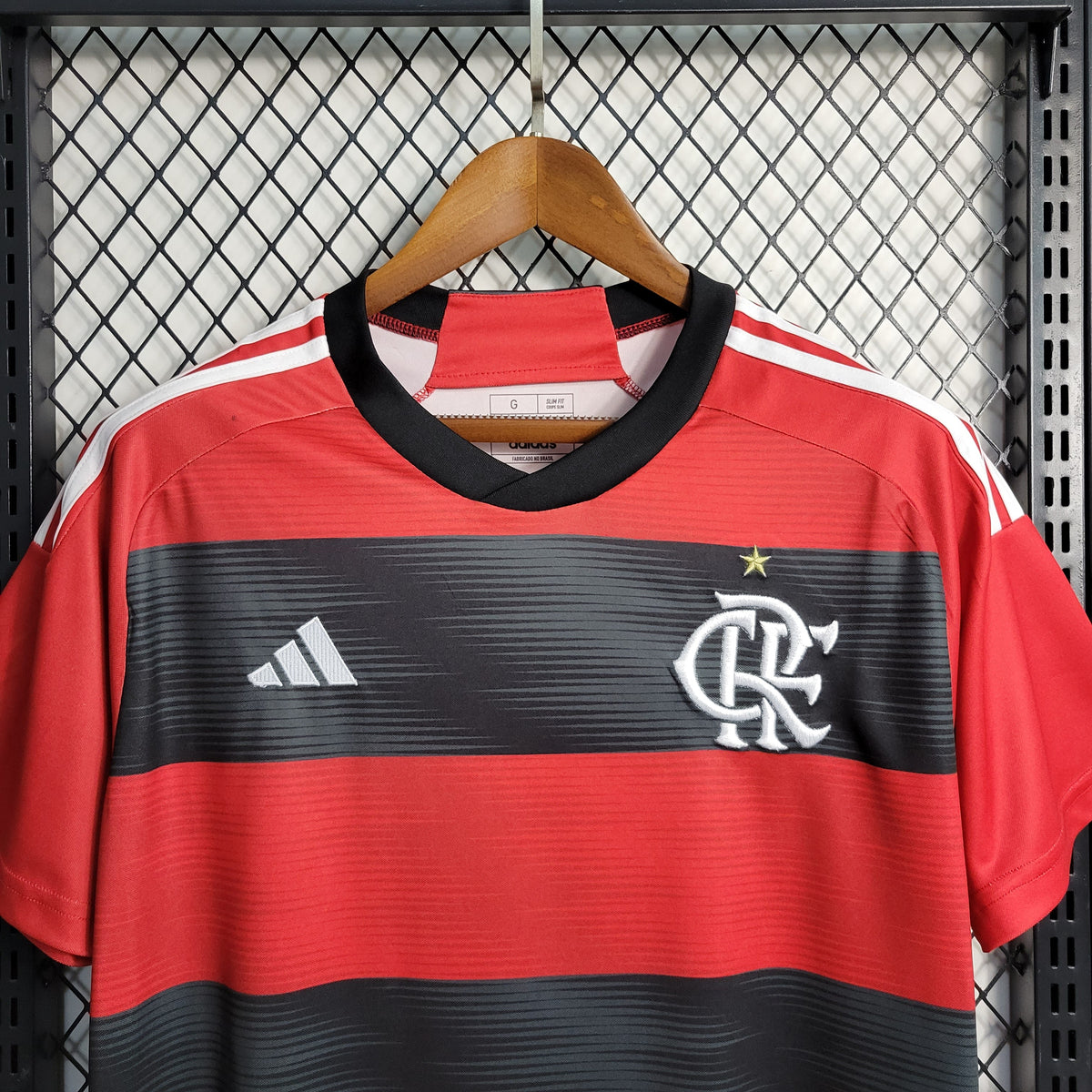 Camisa Flamengo Titular 23/24 - Versão (Torcedor) Masculina