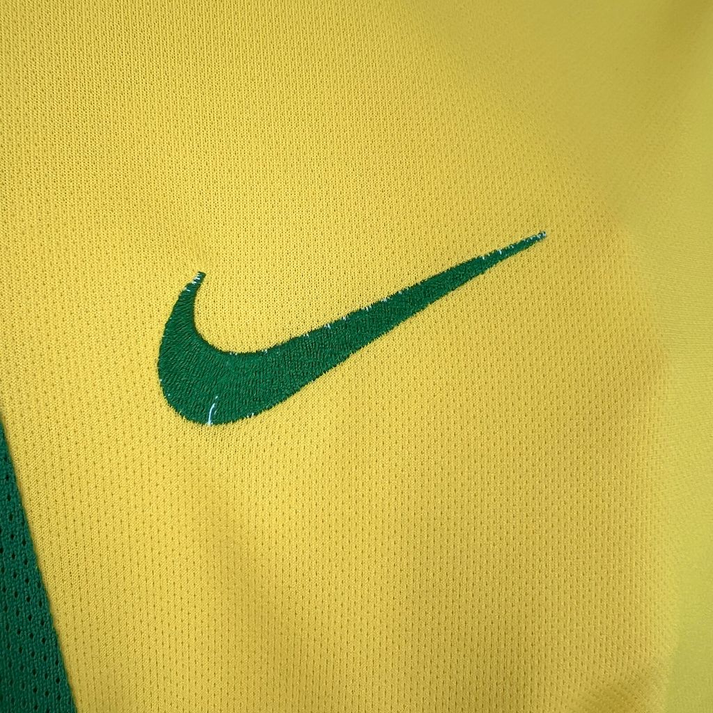 Camisa Brasil Titular 2002 - Versão (Retrô)