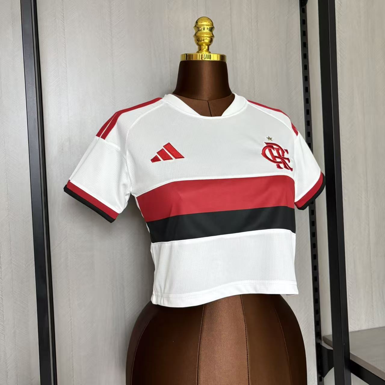 Camisa Flamengo 2026 Away - (Feminina) Cropped
