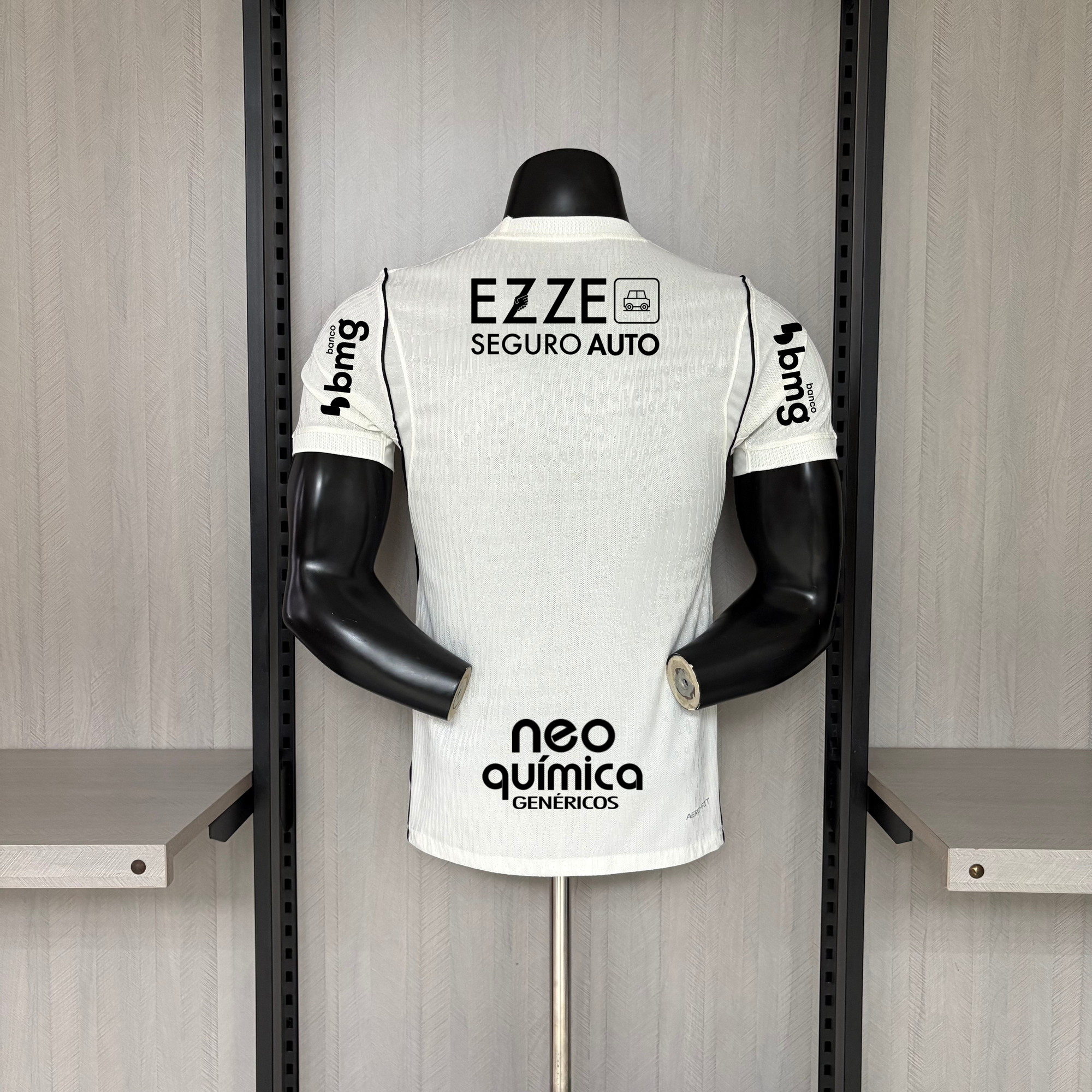 Camisa Corinthians 2026 Home (Todos os Patrocínios e Patch) - (Jogador)