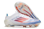 Chuteira Adidas F50 FG (Branca e Azul)
