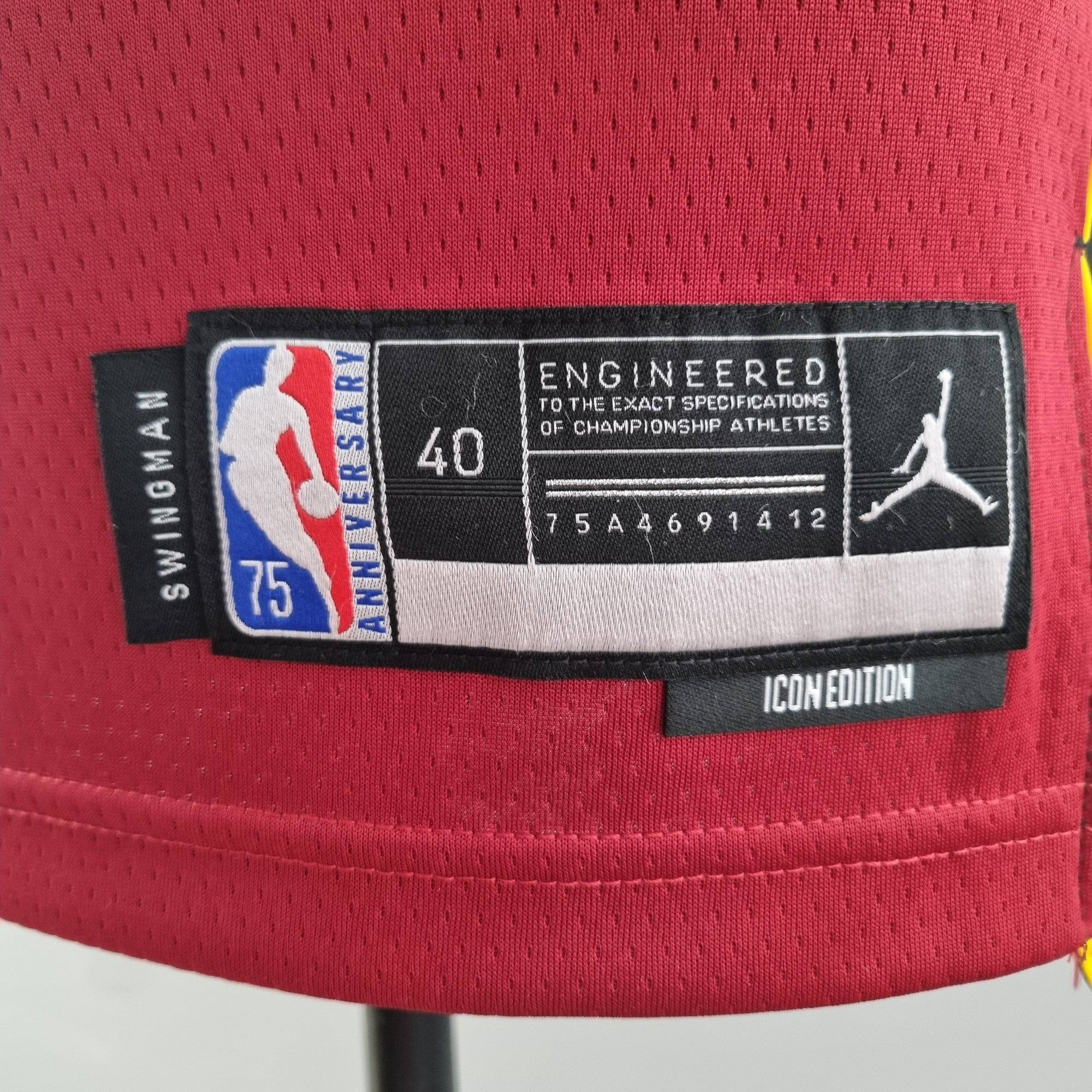 Camisa NBA Miami Heat #14 Herro  - 75° Aniversário Red