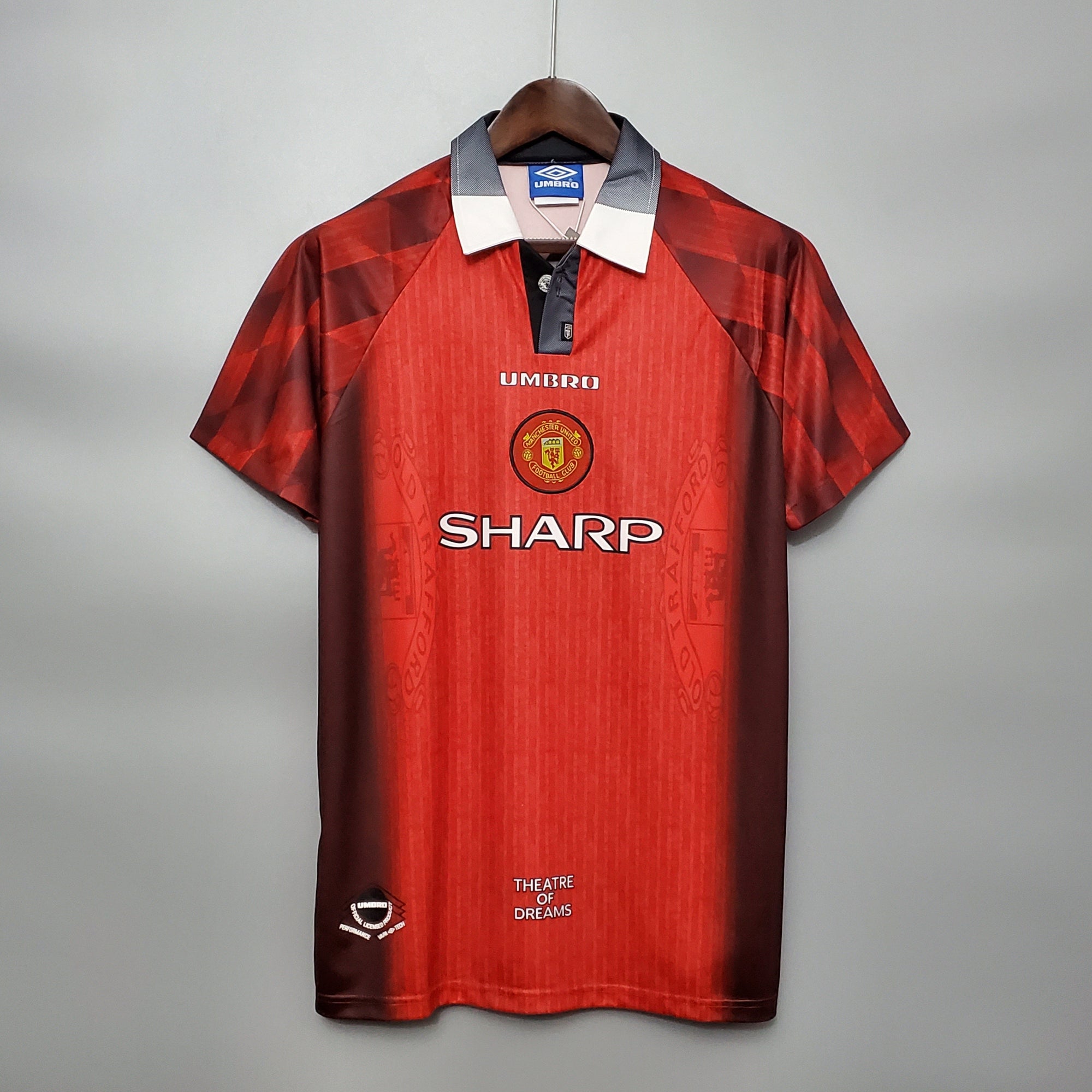 Camisa Manchester United Titular 1996 - Versão (Retrô)