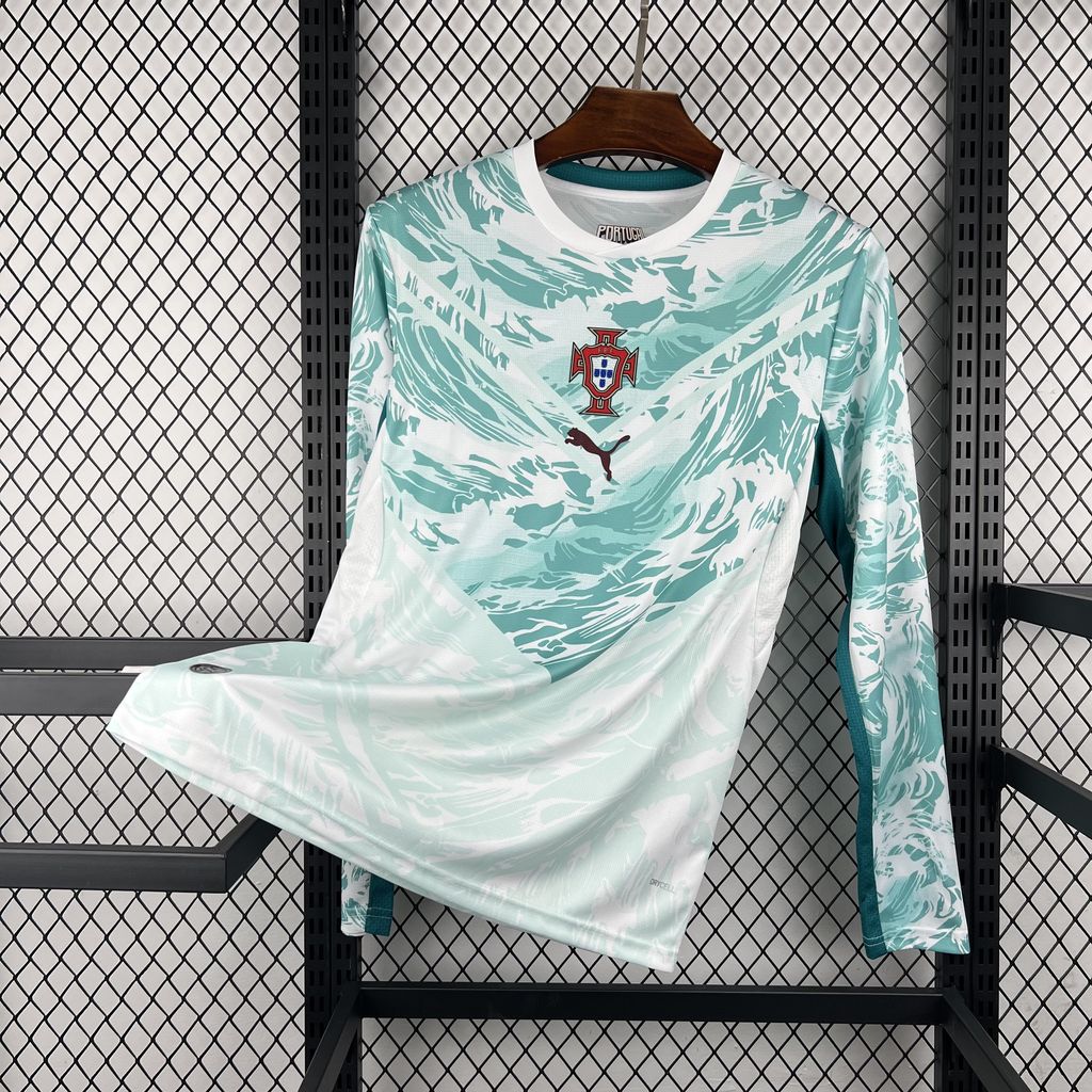 Camisa Portugal 2026 Away - (Torcedor) Manga Longa