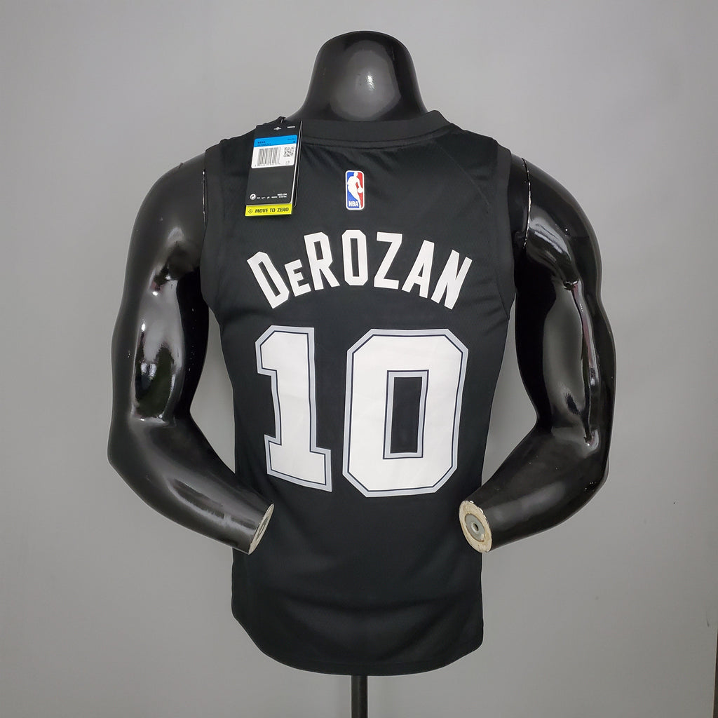 Camisa NBA San Antonio Spurs #10 DeRozan - City Edition Black