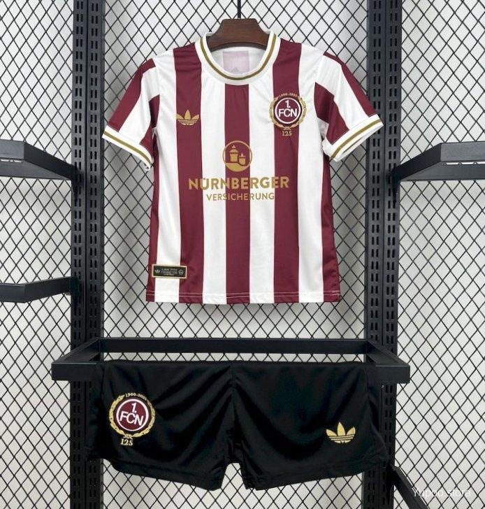 Kit Infantil 1. FC Nürnberg 24/25 Aniversário 125 Anos