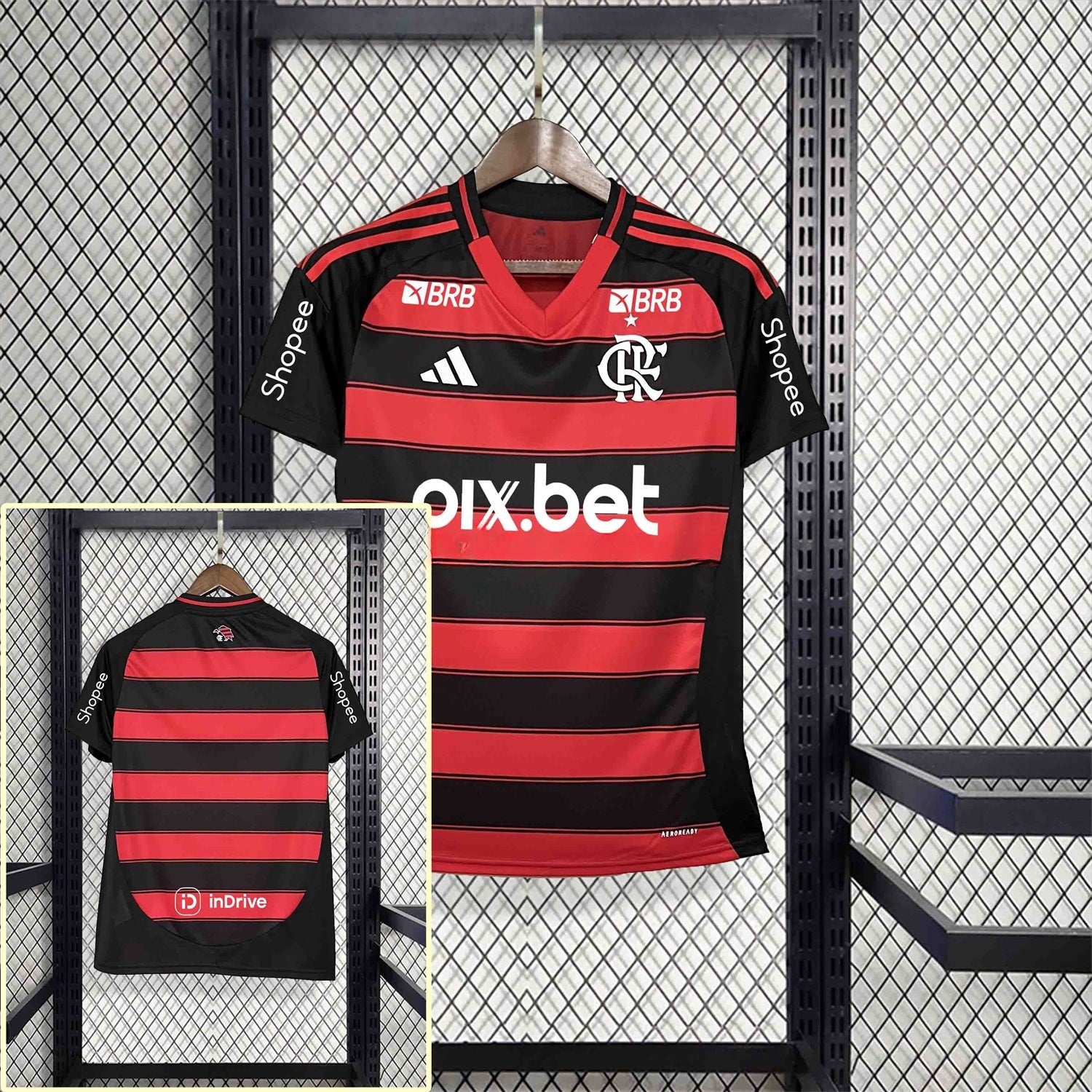 Camisa Flamengo 2025 Home (Todos os Patrocínios) - (Feminina)