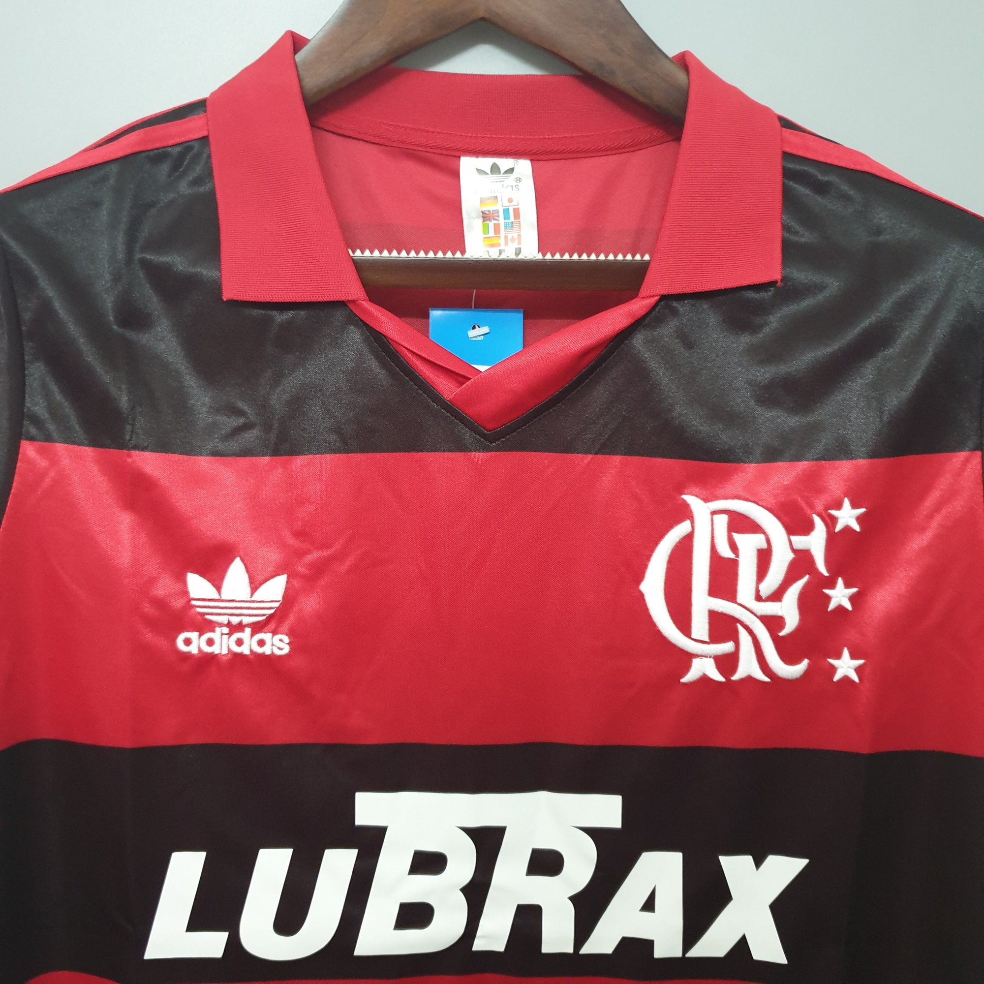 Camisa Flamengo Titular 1990 - Versão (Retrô)