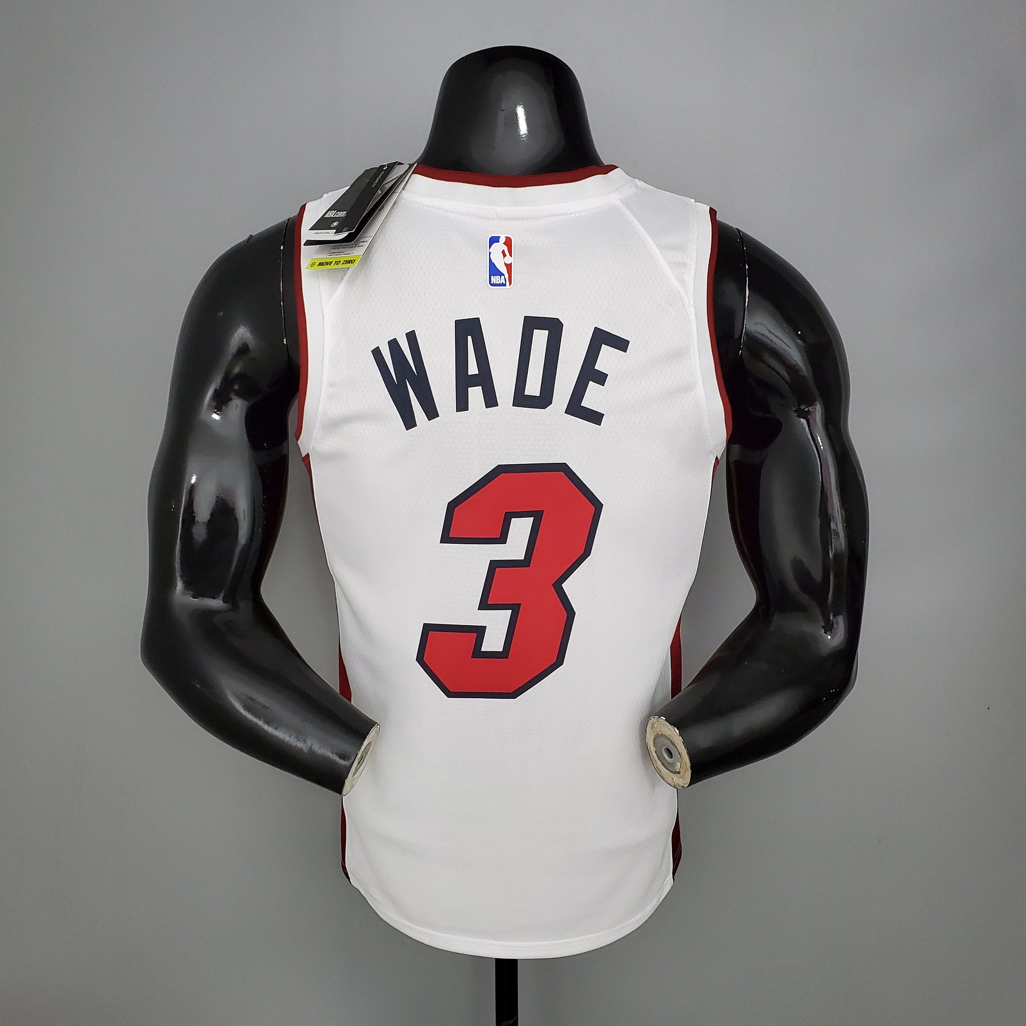 Camisa NBA Miami Heat #3 Wade - 75° Aniversário White