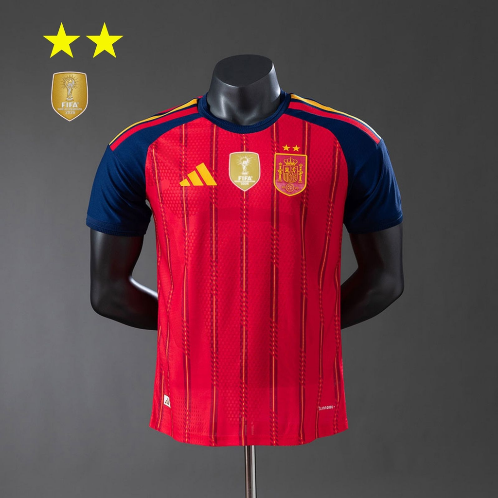 Camisa Espanha 2026 Home (Com Patch) - (Jogador)