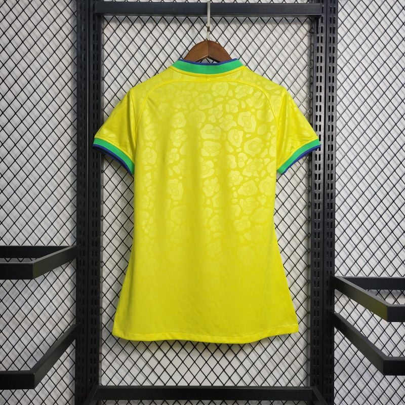 Camisa Brasil Feminino 2022 Home - (Feminina)