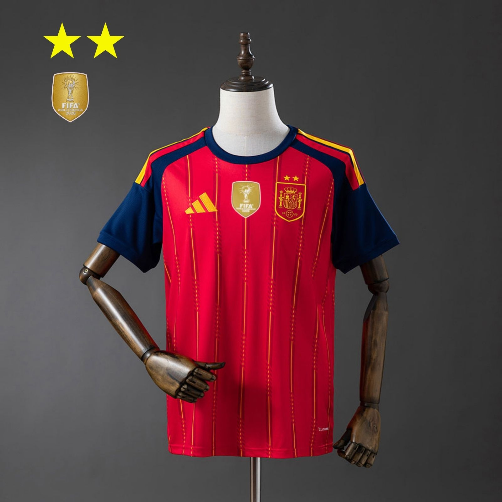 Camisa Espanha 2026 Home (Com Patch) - (Torcedor)
