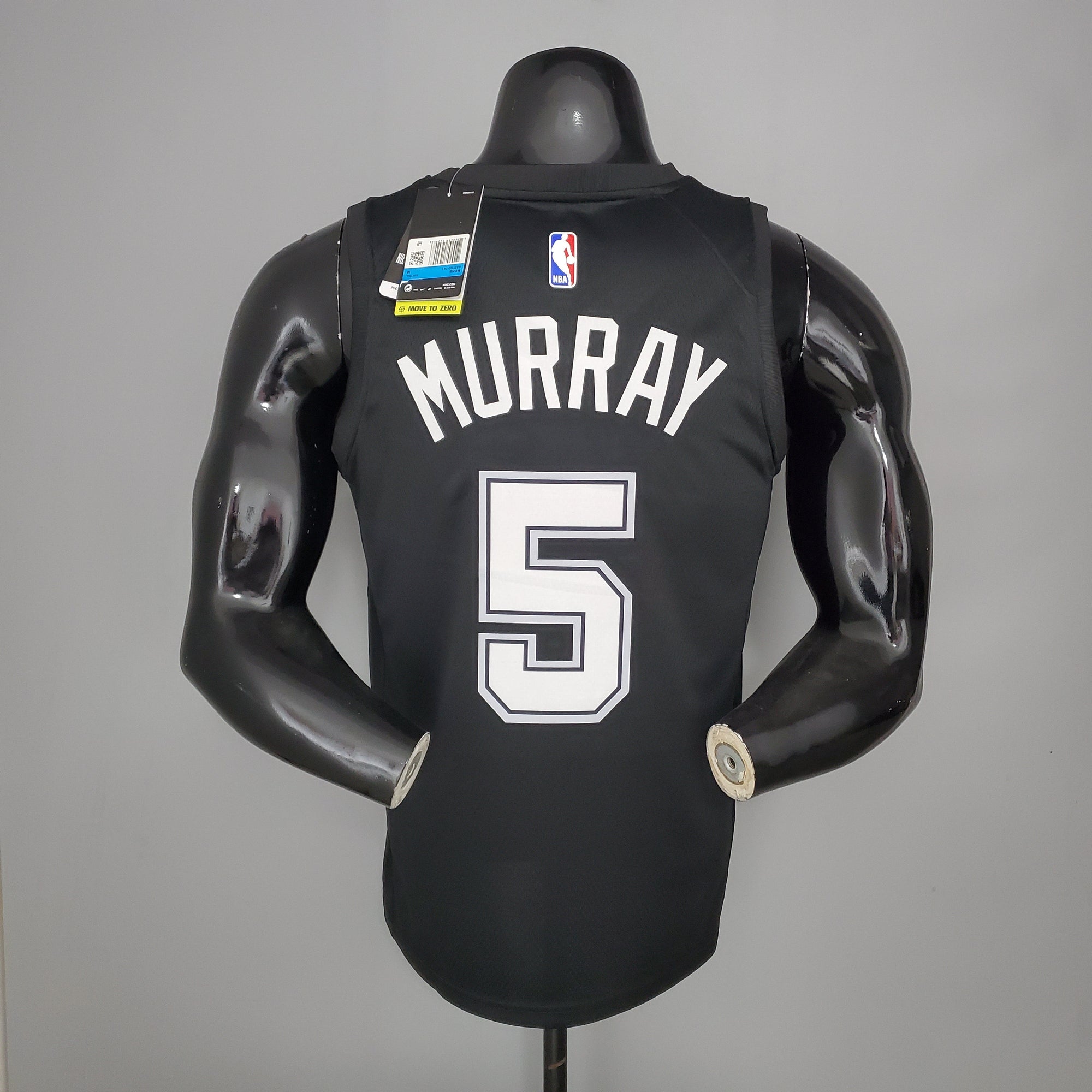 Camisa NBA San Antonio Spurs #5 Murray - City Edition Black