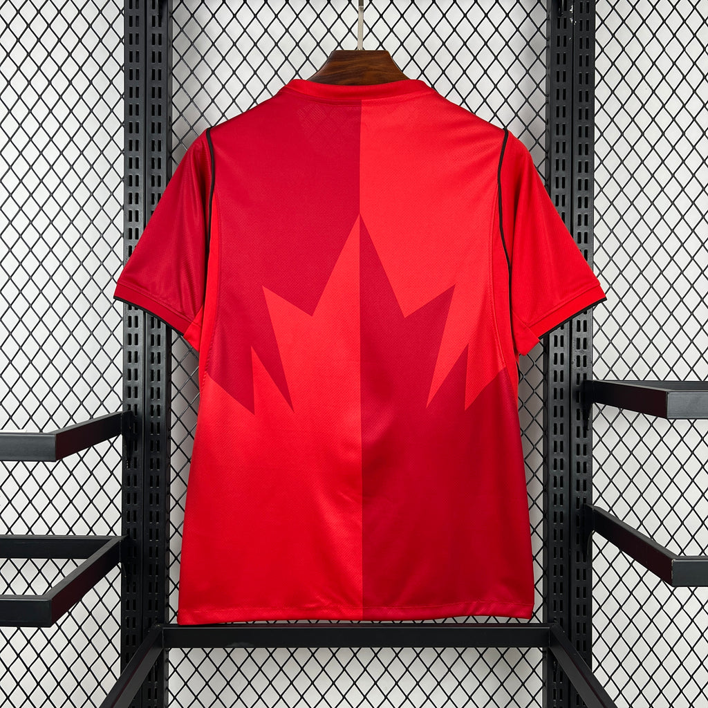 Camisa Canadá 2026 Home - (Com Patchs) (Torcedor)
