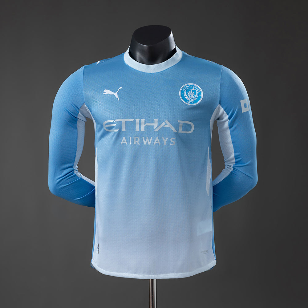 Camisa Manchester City 26/27 Home - (Jogador) Manga Longa