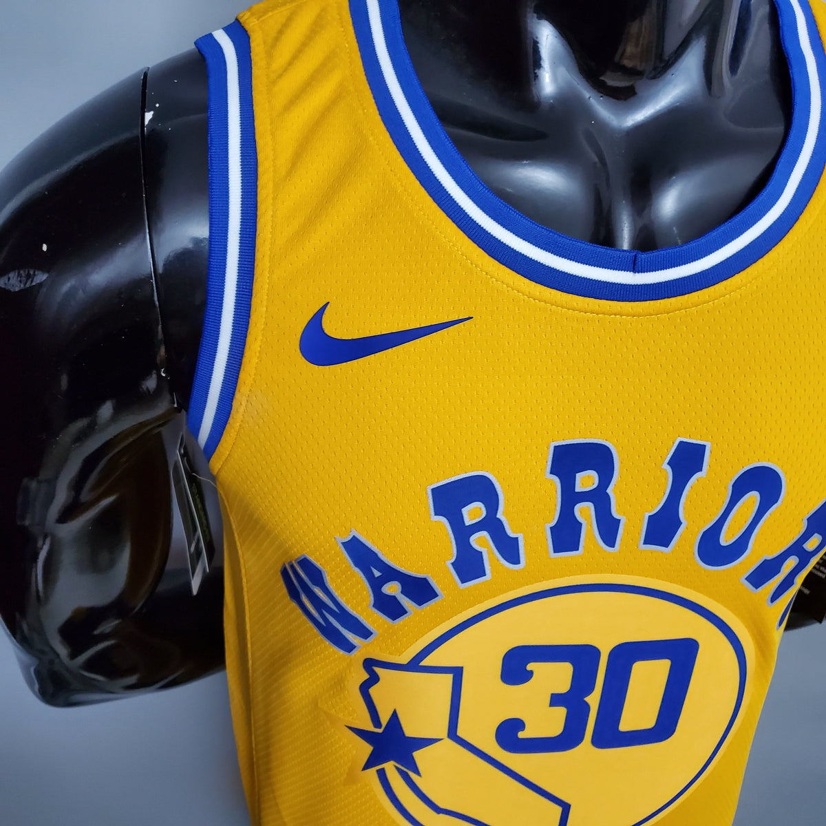 Camisa NBA Golden State Warriors #30 Curry - (Retrô) Yellow