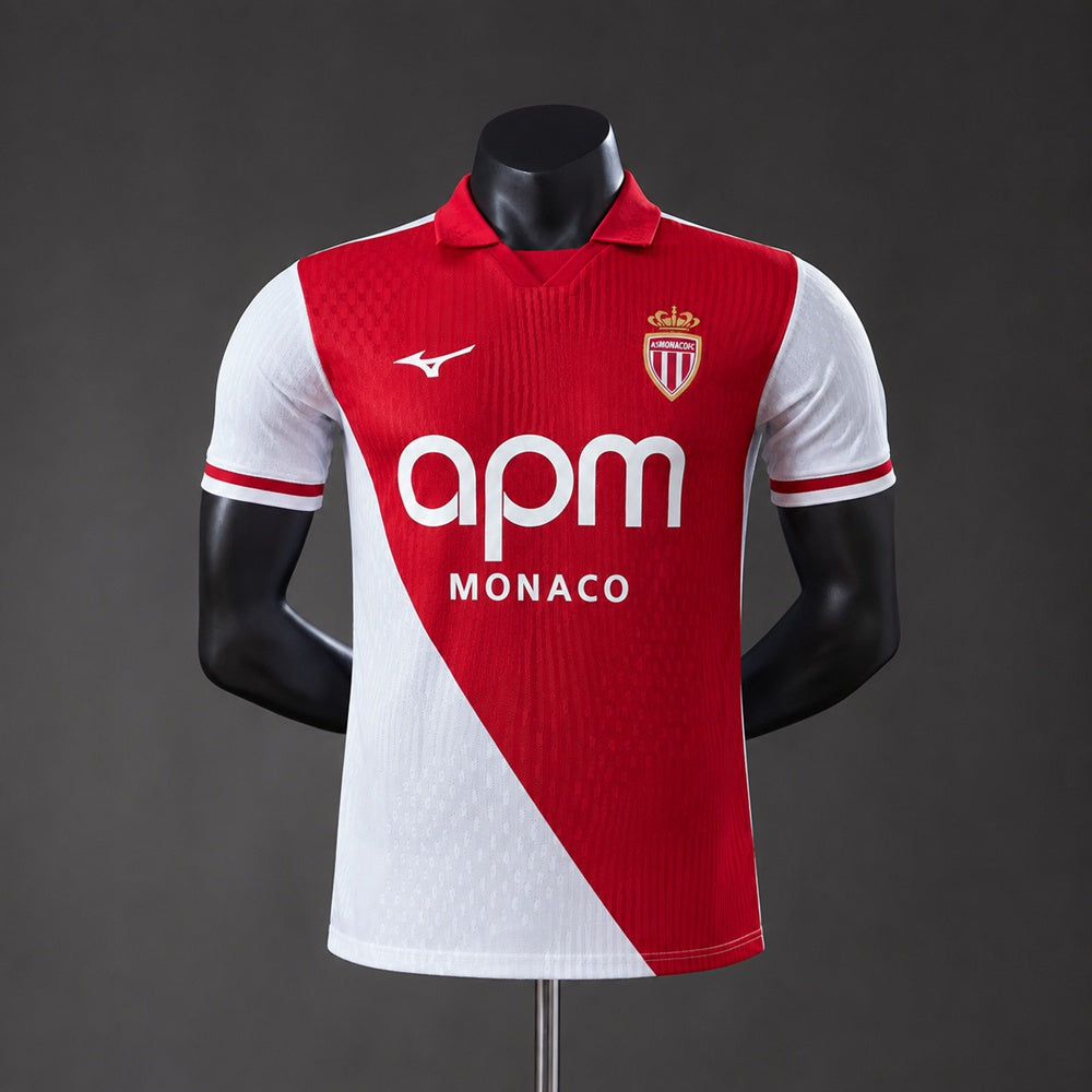 Camisa Mônaco 26/27 Home - (Jogador)
