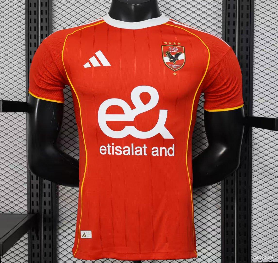 Camisa Al Ahly 25/26 Home - (Jogador)