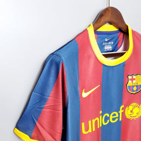 Camisa Barcelona Titular 10/11 - Versão (Retrô)