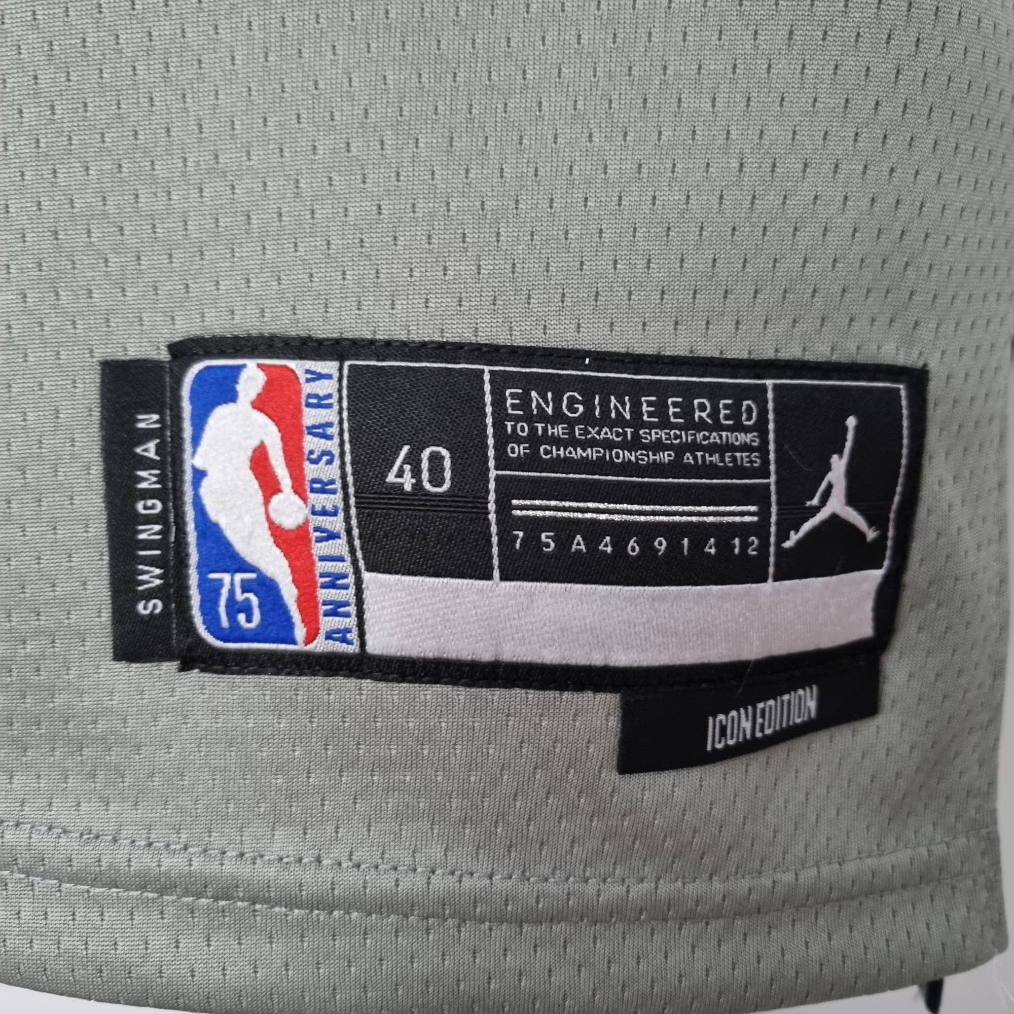 Camisa NBA Brooklyn Nets #10 Simmons - 75° Aniversário