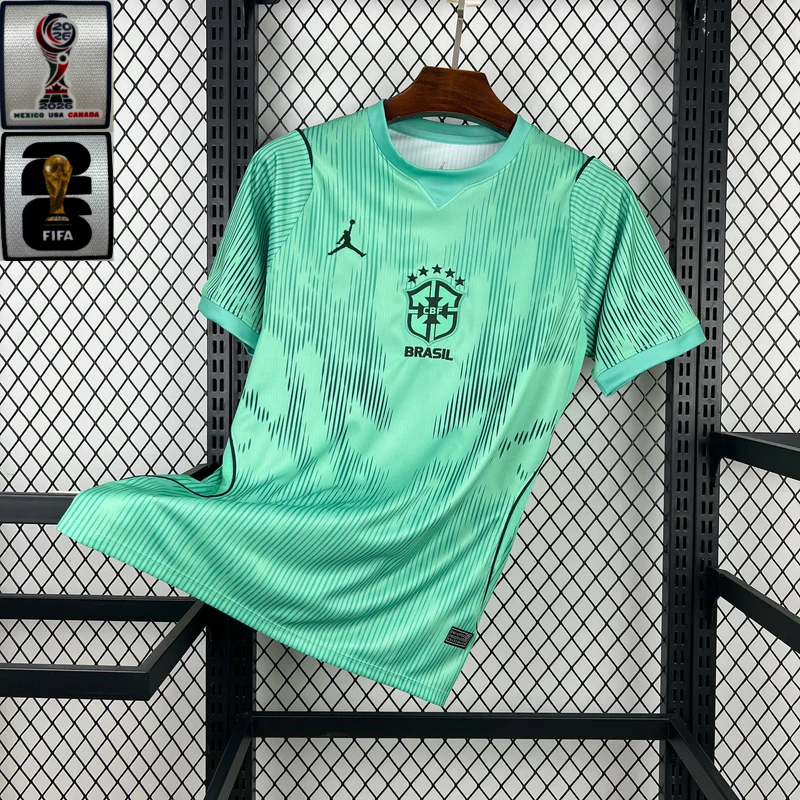 Camisa Brasil 2026 Goleiro - (Com Patchs) (Torcedor)