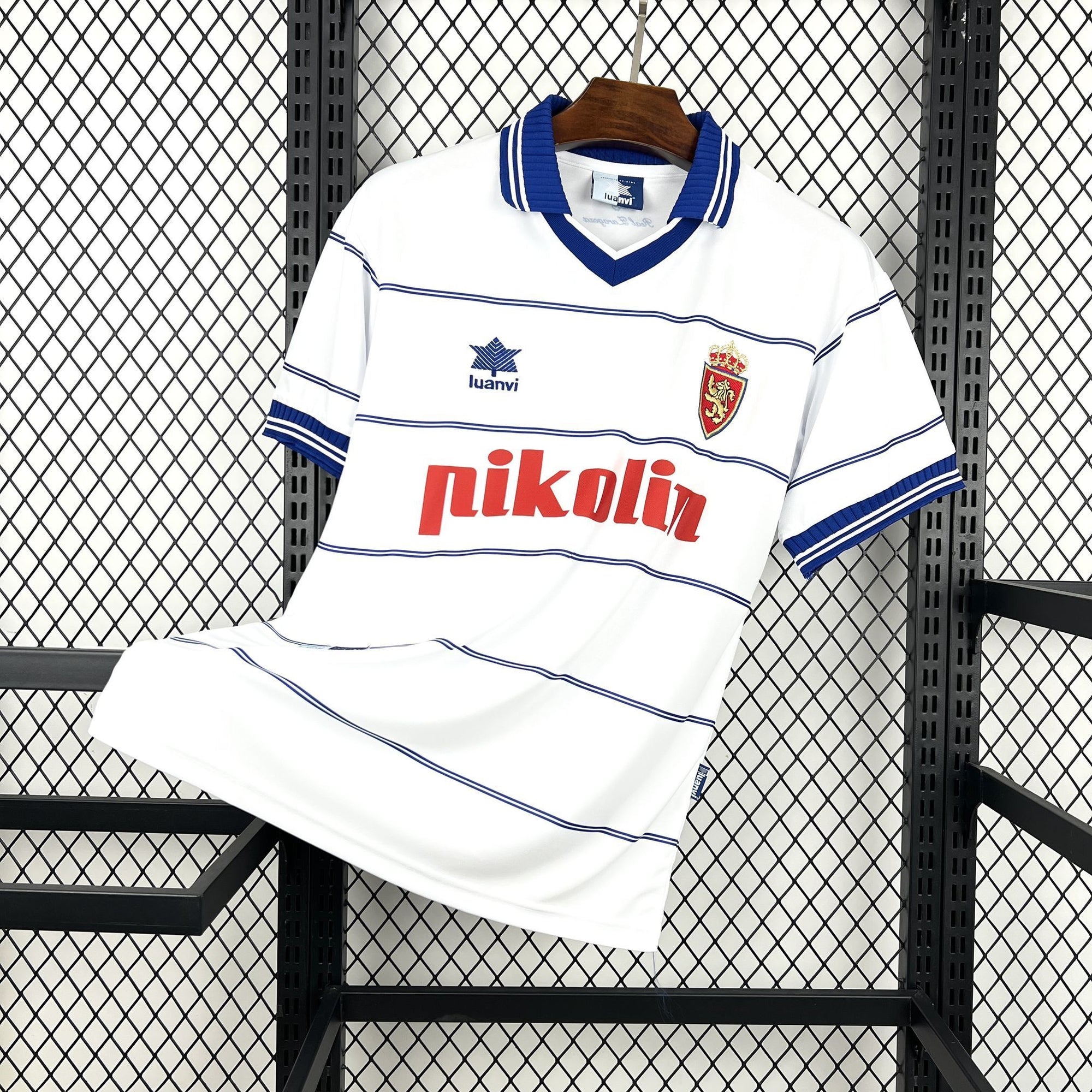 Camisa Real Zaragoza 00/01 Home - (Retrô)