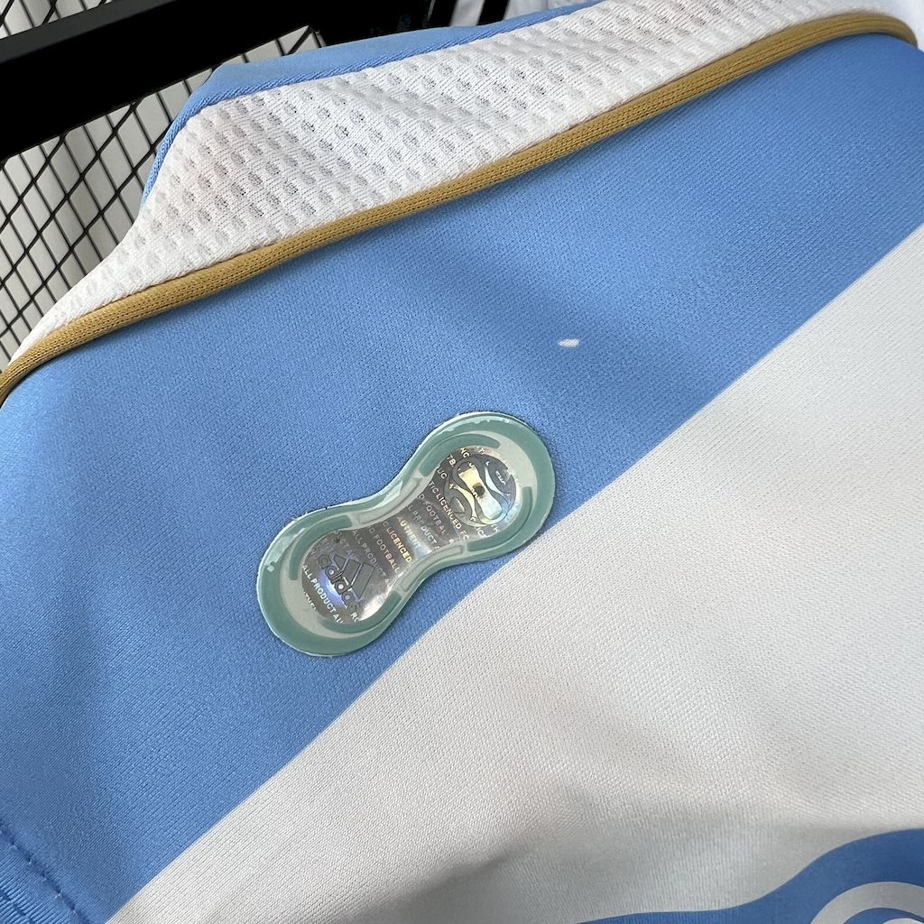 Camisa Argentina Titular 06/07 - Versão (Retrô) Manga Comprida