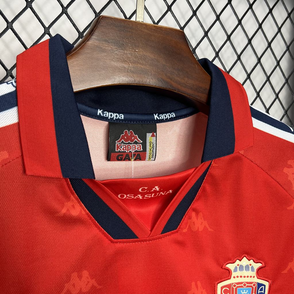 Camisa Osasuna Titular 96/97 - Versão (Retrô)