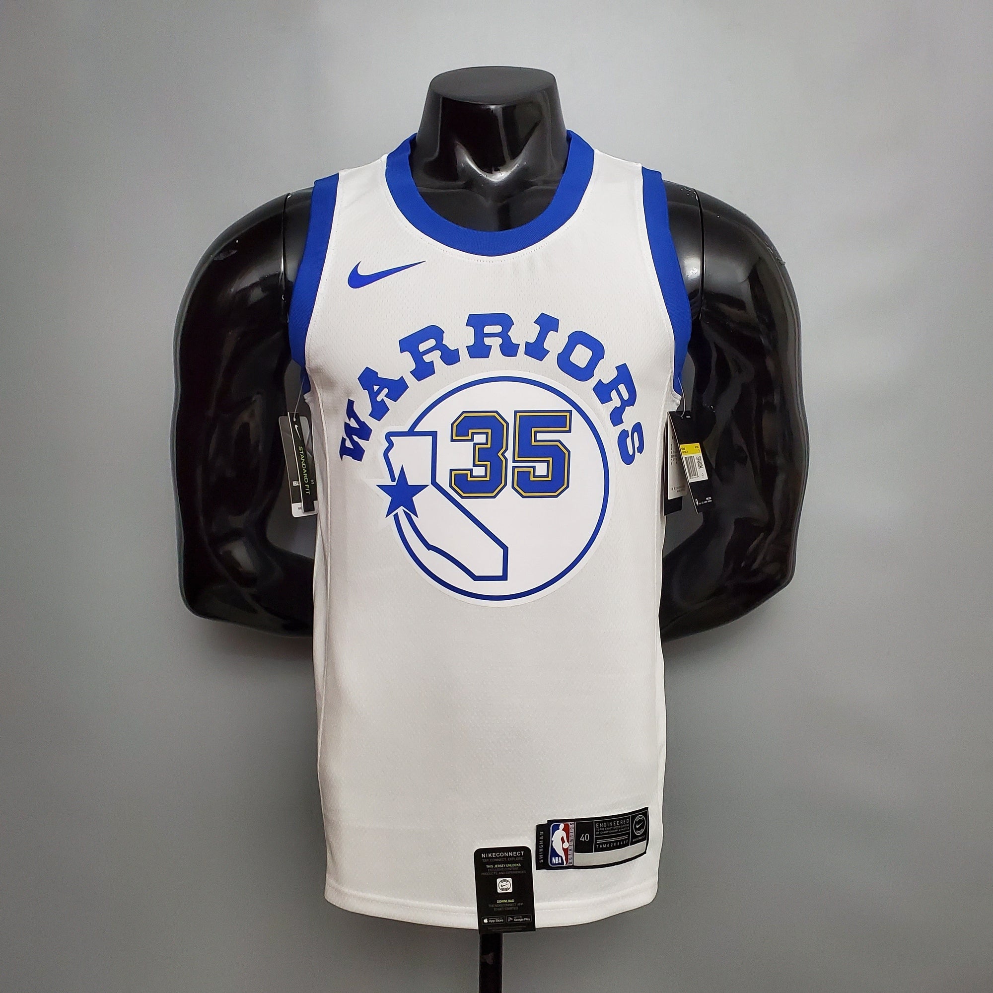 Camisa NBA Golden State Warriors #35 Durant - (Retrô) White