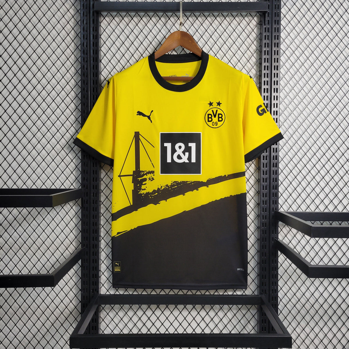 Camisa Borussia Dortmund Home 23/24 - Puma (Torcedor) Masculina