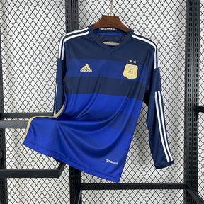 Camisa Argentina Reserva 2014 - Versão (Retrô) Manga Comprida