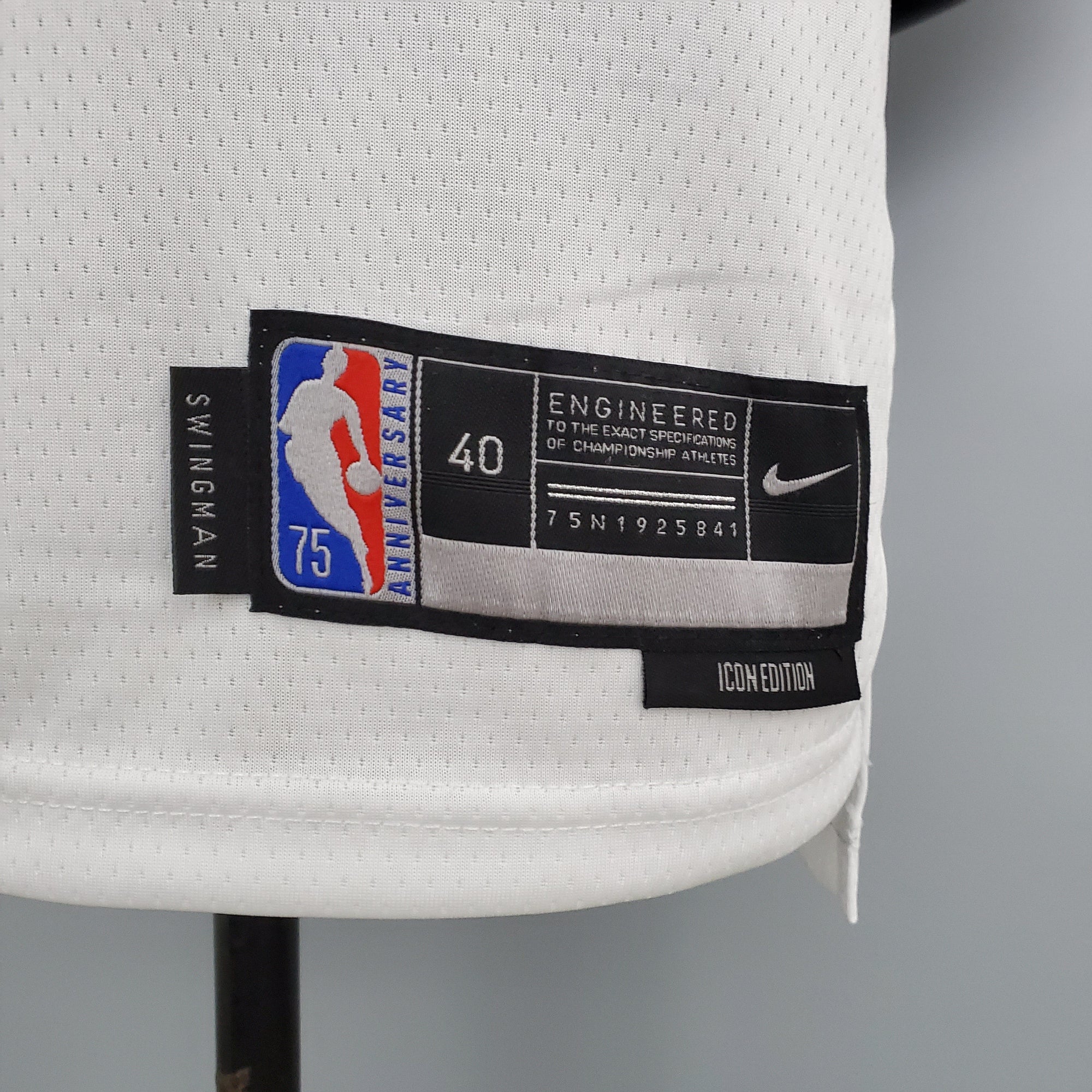 Camisa NBA Boston Celtics #0 Tatum - 75° Aniversário White