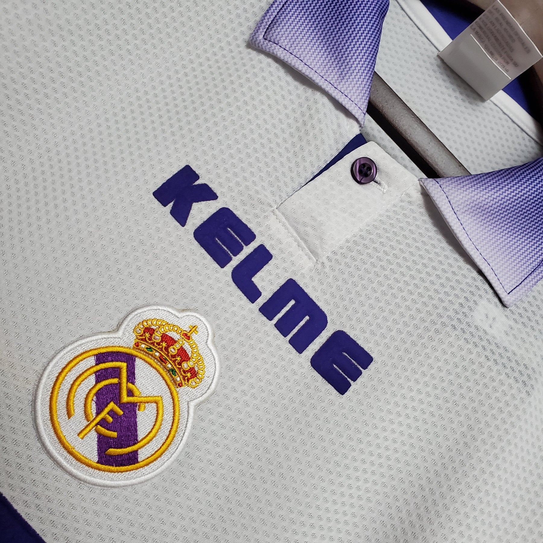 Camisa Real Madrid Titular 97/98 - Versão (Retrô)
