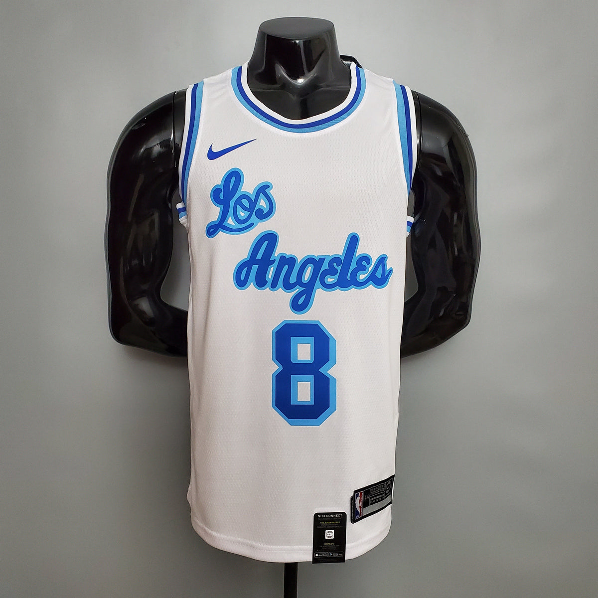 Camisa NBA Lakers #8 #24 Before/After Bryant (Retrô) Night White - 23/24