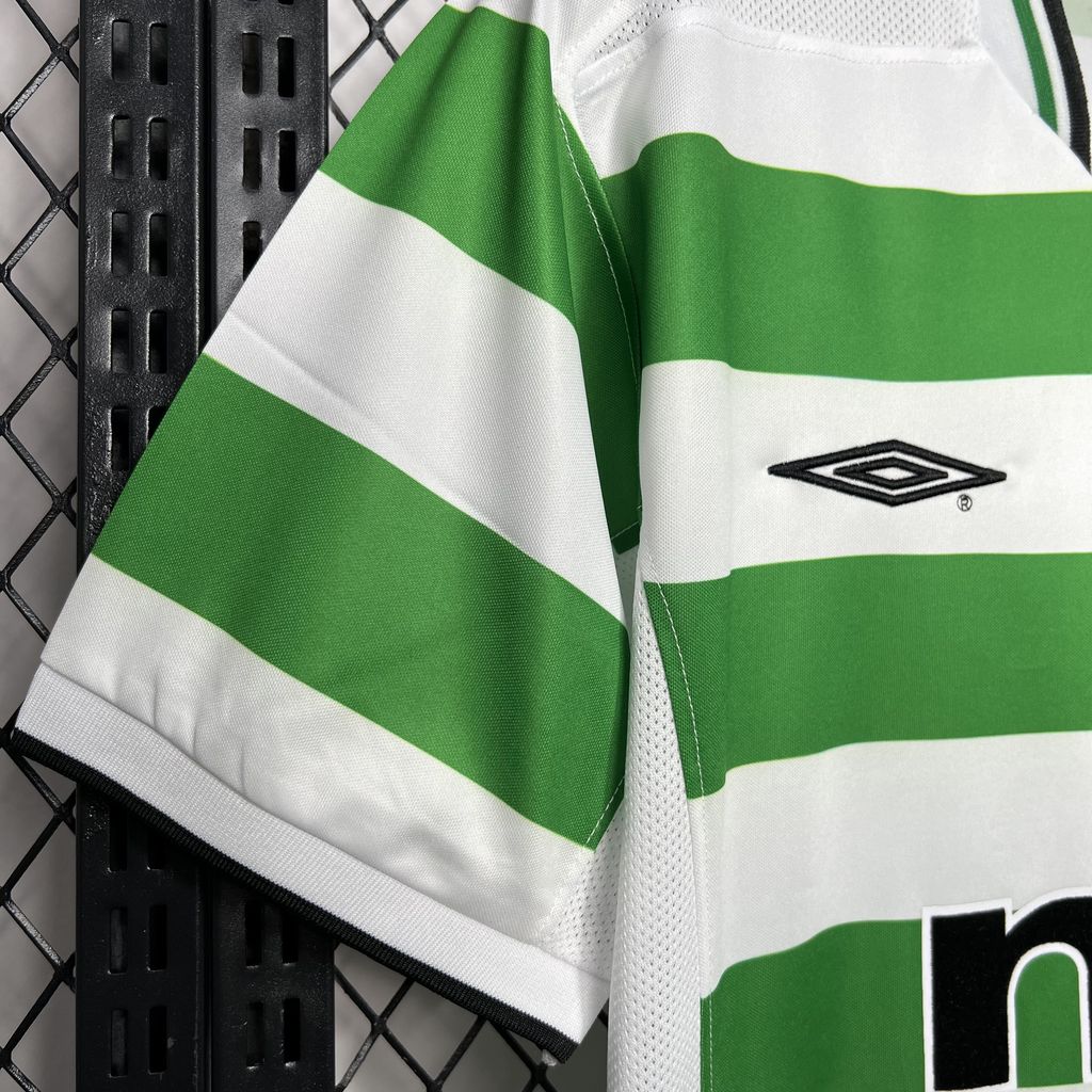 Camisa Celtic Titular 01/02 - Versão (Retrô)