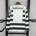 Camisa Sporting 01/02 Home - (Retrô) Manga Longa