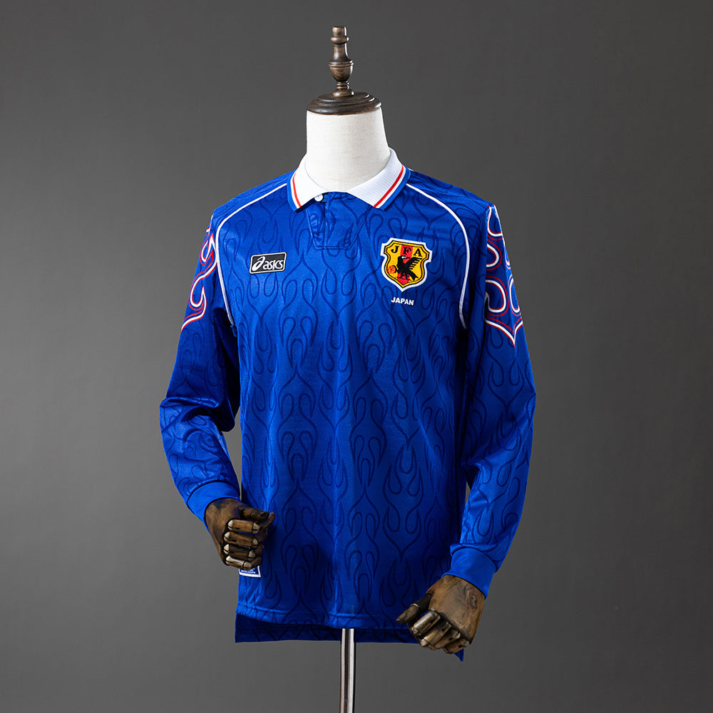 Camisa Japão 1998 Home- (Retrô) Manga Longa
