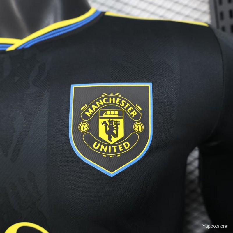 Camisa Manchester United 25/26 Third - (Jogador) Manga Longa