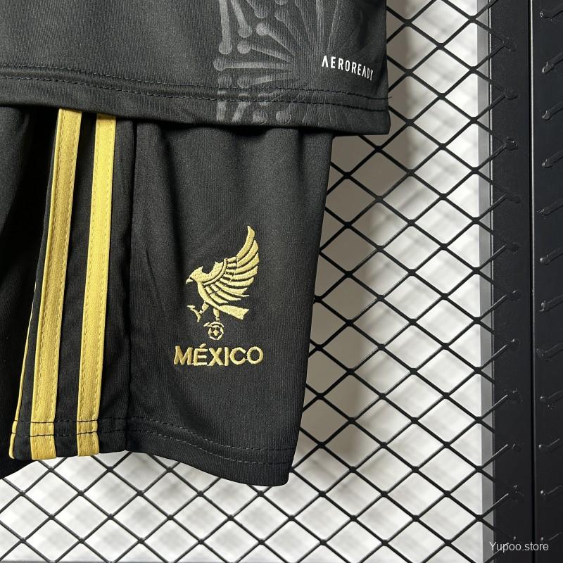 Kit Infantil México 2025 Home Copa Ouro