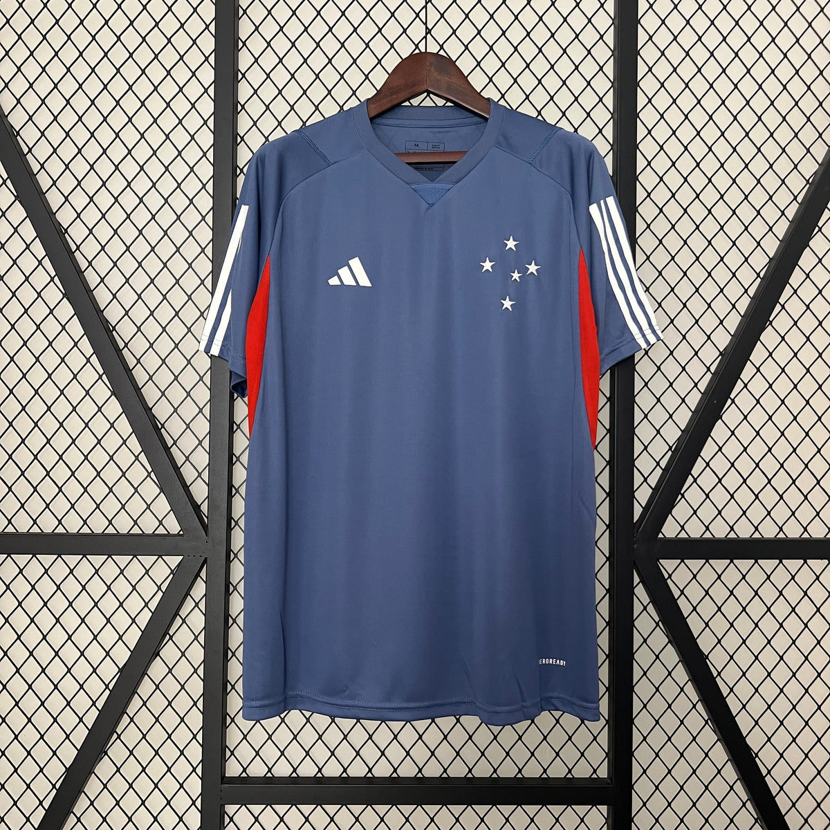 Camisa Cruzeiro Treino Azul 24/25 - Versão (Torcedor) Masculina