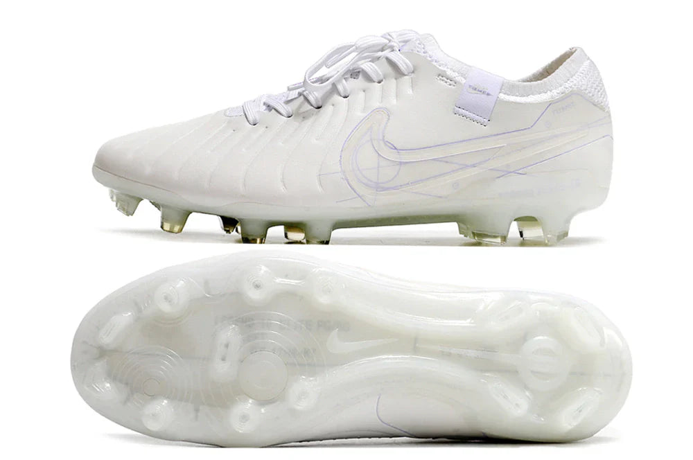 Chuteira Nike Tiempo Legend 10 FG - Branca - Edição Especialo