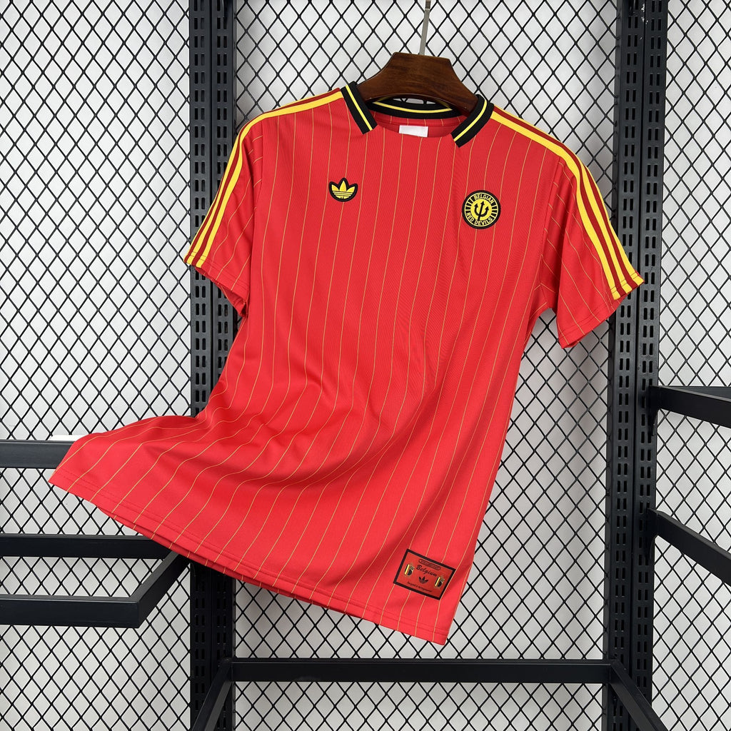 Camisa Bélgica 2026 Terrace Icons - (Torcedor)