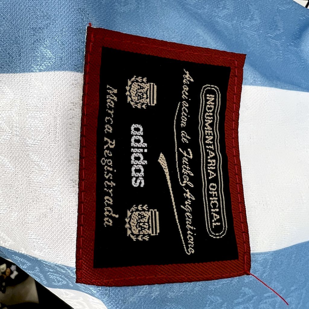 Camisa Argentina Titular 1996 - Versão (Retrô)
