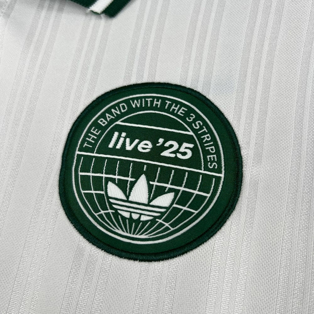 Camisa Oasis Live '25 White n' Green - (Torcedor)