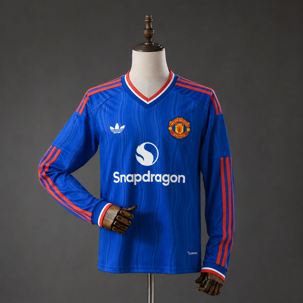 Camisa Manchester United 26/27 Away - (Torcedor) Manga Longa