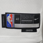 Camisa NBA Memphis Grizzlies #12 Morant - 75° Aniversário White