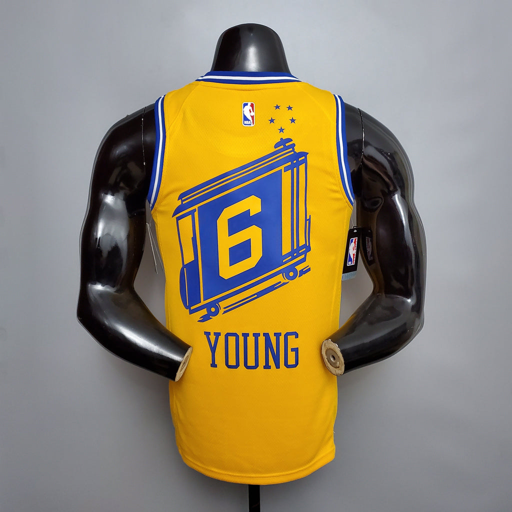 Camisa NBA Golden State Warriors #6 Young - Train Version