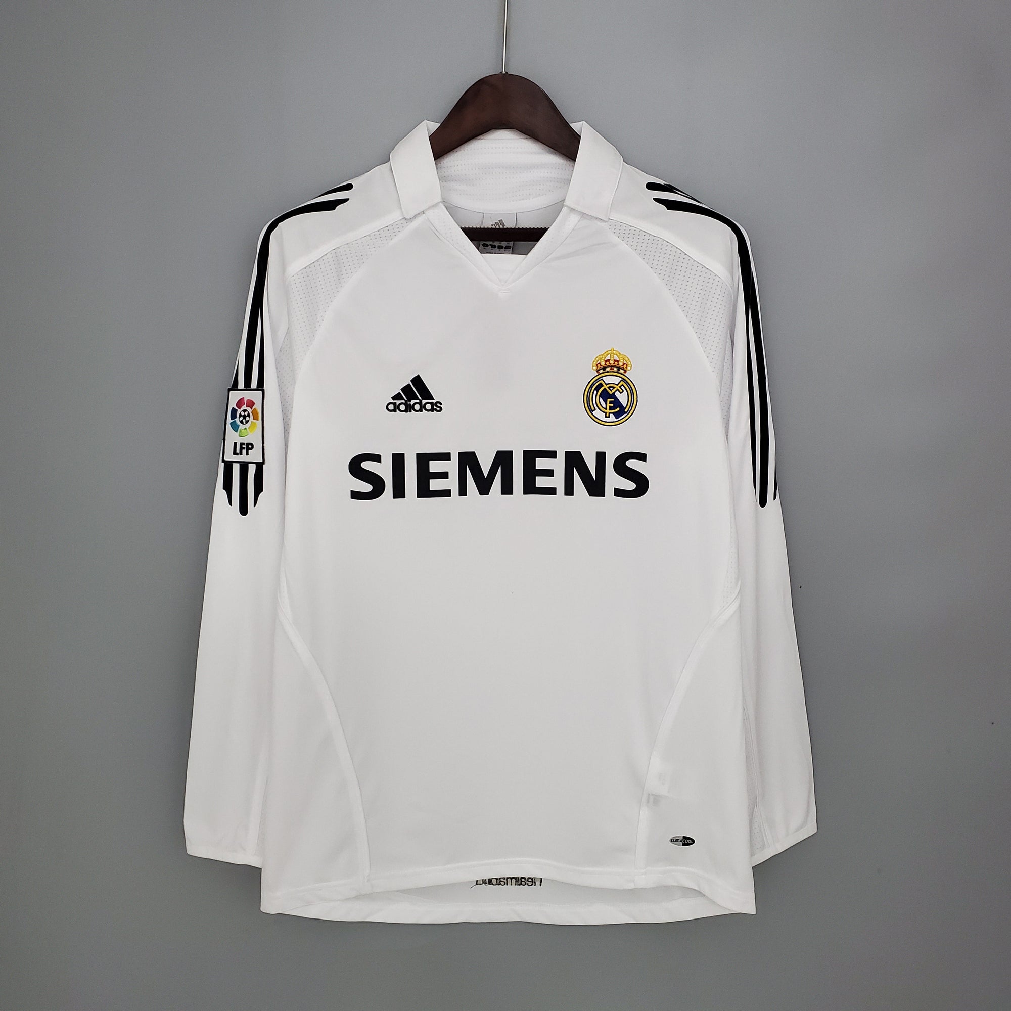 Camisa Real Madrid 05/06 Home - (Retrô) Manga Longa