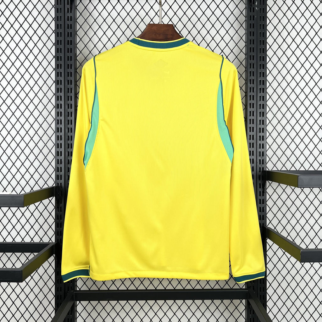 Camisa Brasil 2026 Home - (Torcedor) Manga Longa